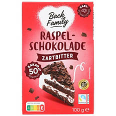 Copeaux de chocolat, noir