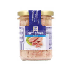 Filetti di tonno al naturale