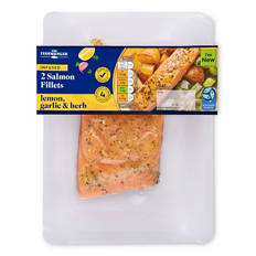 Garlic & Herb Salmon Fillets 2 Pack