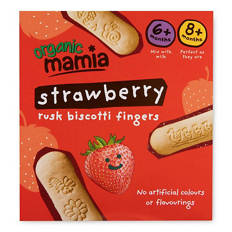 Strawberry Rusk Biscotti Finger