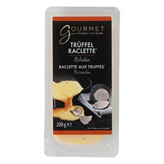 Raclette Scheiben mit Trüffel