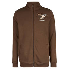 Herren Sweatjacke, Braun, M