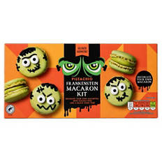 Frankenstein Halloween Macarons