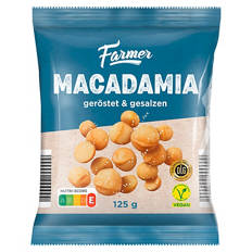 Macadamia gesalzen 125 g