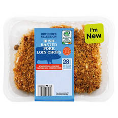 Mozzarella and Tomato Crumb Pork Chops