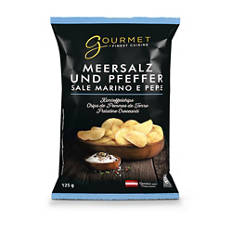 Chips, Meersalz & Pfeffer