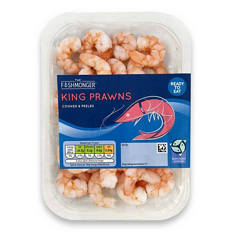 Cooked & Peeled King Prawns