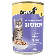 Katzenfutter Nass 415 g, Huhn