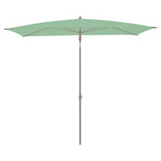 Rechteckiger Balkonschirm, Grün