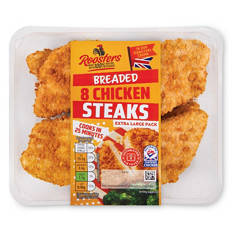 XXL Breaded Chicken Steak
