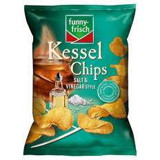 Kesselchips 120 g, Salt & Vinegar