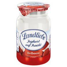 Joghurt auf Frucht 150 g, Erdbeere