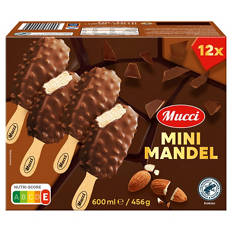 Mini Stieleis Mandel 600 ml, Vollmilchschokolade