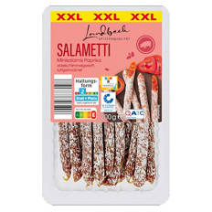 Landbeck, Salametti XXL, Paprika, 200g
