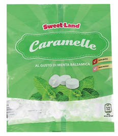 Caramelle al gusto di menta balsamica