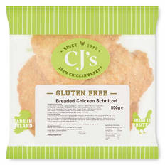 Gluten Free Breaded Chicken Schnitzel