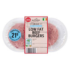 Low Fat Beef Burgers 3%