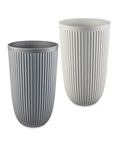 Large Ribbed Planter