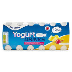 Fat Free Multifruit Yogurt Drinks 12 Pack