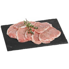 Fettine di lonza di maiale