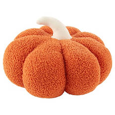 Herbst-Kissen, Boucle, Orange