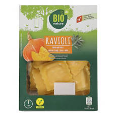 Vegane Pasta, Ravioli Kürbis & Salbei