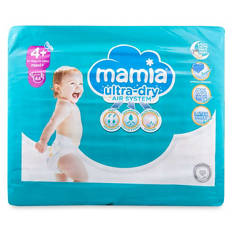 Ultra-dry Air System Size 4+ Nappies