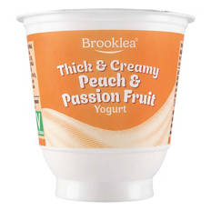 Peach & Passionfruit Flavour Thick & Creamy Yogurt