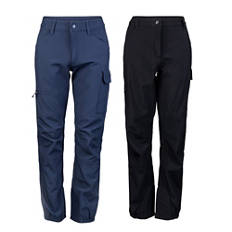 Damen-/Herren-Wanderhose, Damen, Schwarz, L44/46