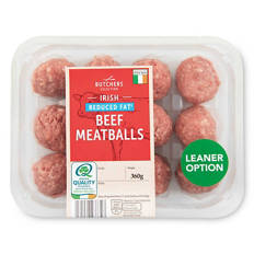 Irish Reduced Fat Beef Meatballs with Smoked Paprika, Sundried Tomato & Chive Seasoning