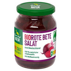 Bio-Sauerkonserven 370 ml, Rote Beete