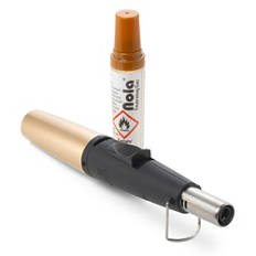 Stab-/USB-Feuerzeuge, Jet-Flamme Nachfüllflasche,  Stabfeuerzeug, Gold
