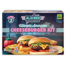 The Ultimate American Cheese Burger Kit