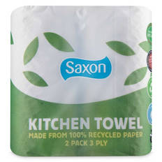 Recycled Kitchen Towels 2 Pack