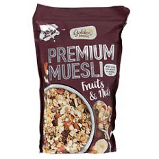 Muesli premium, frutta e noci