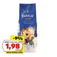 Taralli, čebula