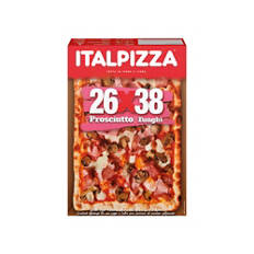 Pizza 26 x 38 Prosciutto e funghi