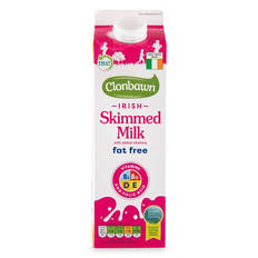 Irish Skimmed Milk with Added Vitamins <0.5% Fat