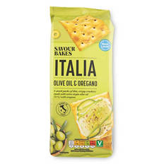 Olive & Oregano Mediterranean Crackers