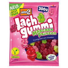 NIMM 2 Lachgummi Veggie 300 g, Märchenprinzen