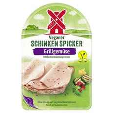 Veganer Schinken Spicker 80 g, Grillgemüse