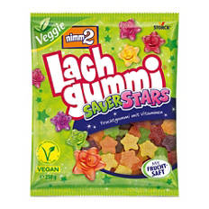 Caramelle gommose vegane, Stelle aspre