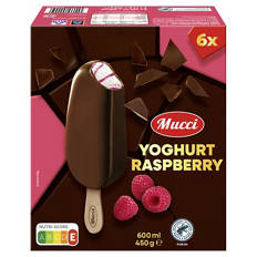Stieleis 450 g, Yoghurt-Raspberry