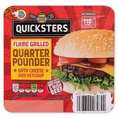Flame Grilled Quarter Pounder with Cheese & Ketchup
