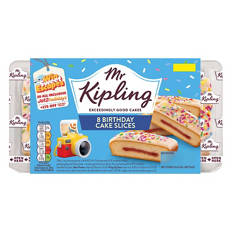 Mr Kipling Birthday Cake Slices