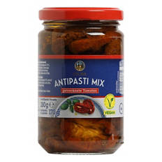 Italienische Antipasti, getrocknete Tomaten