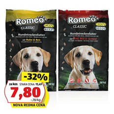 Briketi za pse, govedina/riž/zelenjava