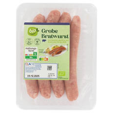 Bio-Grobe Bratwurst 240 g