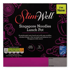 Singapore Noodles Lunch Pot