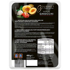 Gnocchi, farcis, tomate-mozzarella